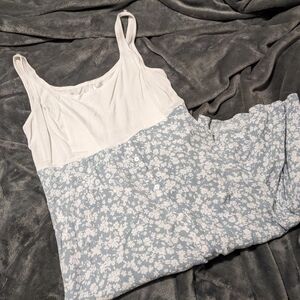 Sage midi underdress